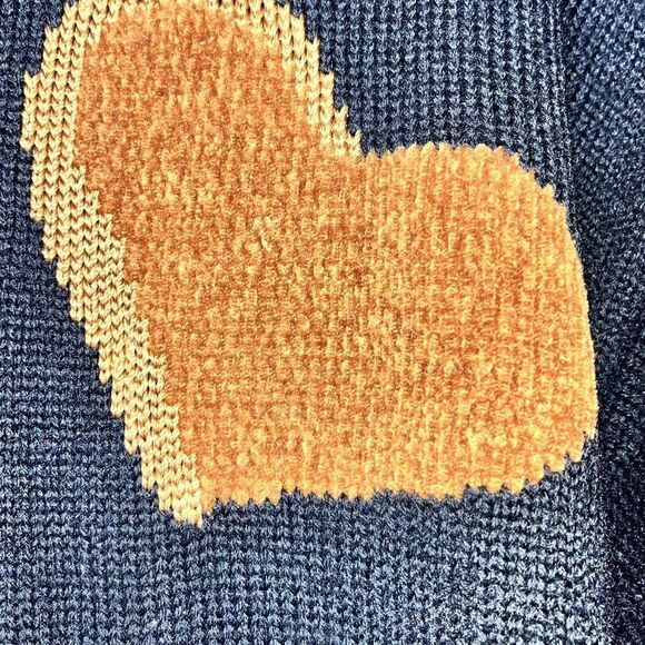 VTG Carole Little Charms Sweater Wmn Sm Grandma Geometric Wool Blend Unique Rare - Picture 7 of 13